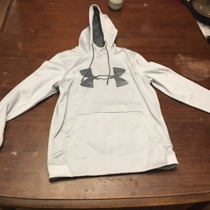 Grey underarmour sweatshirt
